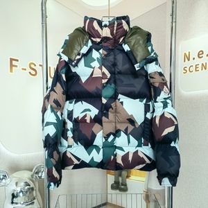 Moncler camouflage fashionable down jacket